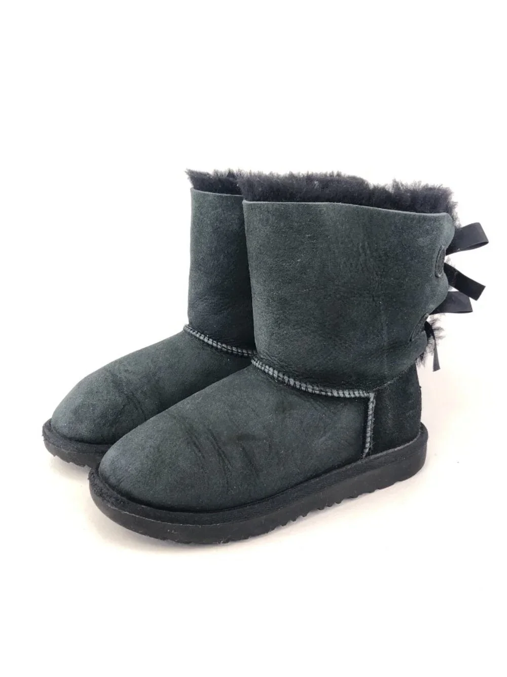 UGG Bailey Bow II Sheepskin Winter Boots Kids 3